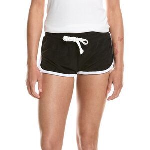 Katiejnyc Womens Margot Terry Retro Short, Black